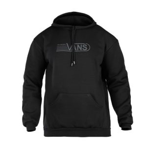 هودی مردانه کلاه دار مشکی طرح دار Vans مدل 48932