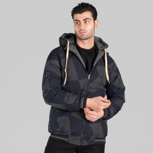 کاپشن اسپرت سیلیکونی مردانه دورو کلاه دار Puma مدل 48990