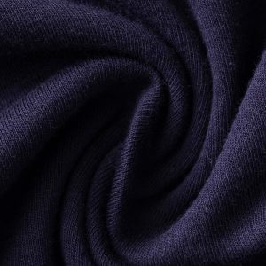 تیشرت Polo یقه گرد مردانه آستین دوبل سرمه ای نخ پنبه ساده مدل 48409