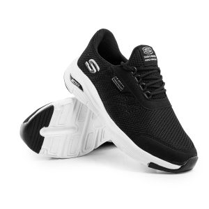 کفش ورزشی Skechers مردانه مشکی بندی مدل 42672