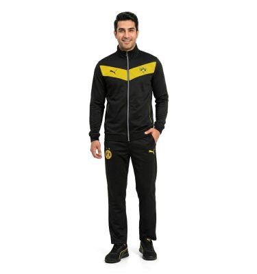 ست مردانه سویشرت و شلوار Puma مشکی مدل 49614