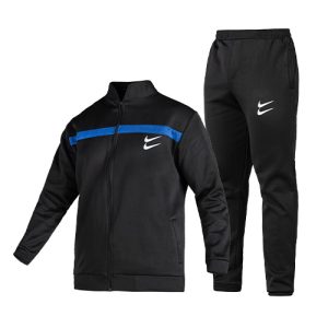 ست مردانه سویشرت و شلوار مشکی Nike مدل 48642