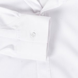 پیراهن مردانه آستین بلند ساده سفید Polo مدل 46776