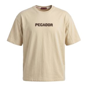تیشرت Pegador یقه گرد مردانه باکسی دورس پنبه طرح دار مدل 50121