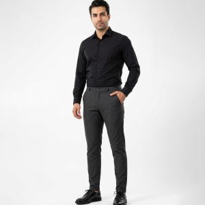 شلوار پارچه ای اسلیم مردانه مدل 49362