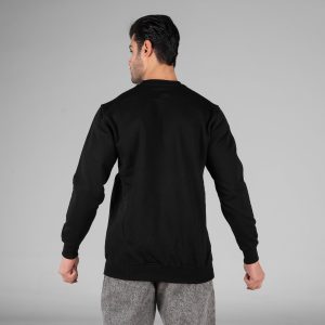 بلوز دورس مردانه یقه گرد مشکی طرح دار Nike مدل 49068