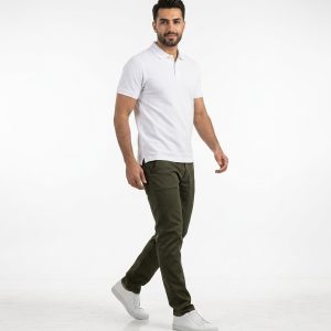 شلوار کتان اسلیم مردانه مدل 48128