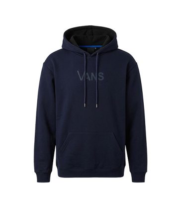هودی مردانه کلاه دار سرمه ای طرح دار Vans مدل 49593