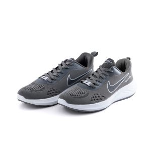 کفش اسپرت رانینگ Nike مردانه طوسی بندی مدل 48815