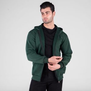 سویشرت کلاه دار مردانه ساده مدل 49208