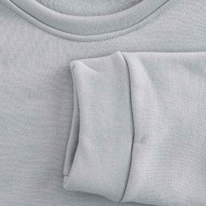 بلوز دورس مردانه یقه گرد طوسی ساده مدل 48538